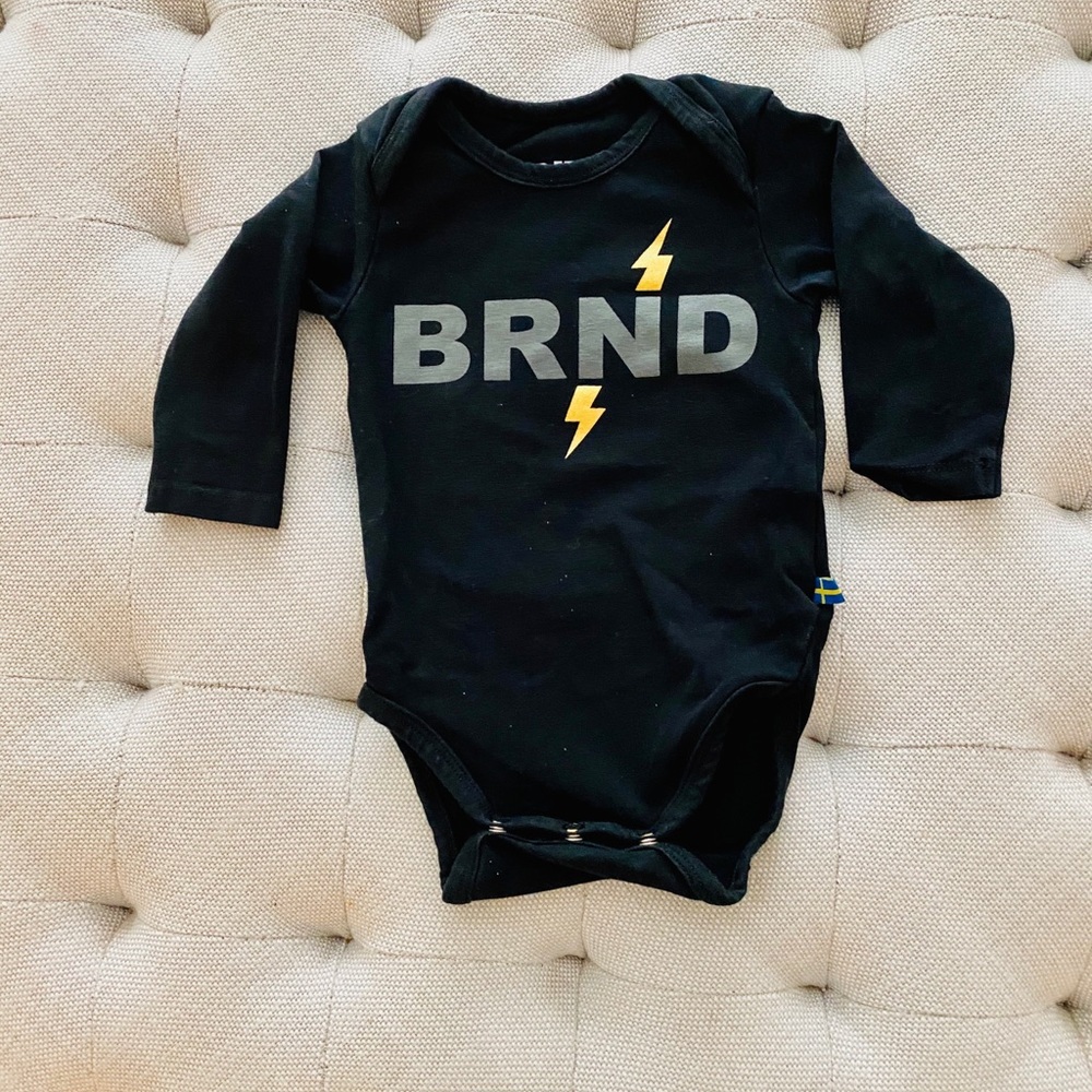 🎉HP🎉 The Brand lightening bolt onesie-0-3m